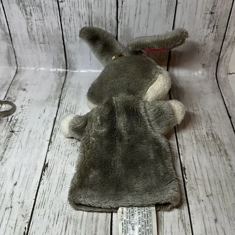 Vintage Bugs Bunny Hand Puppet Plush 12” Mighty Star Made‎ in Korea 69